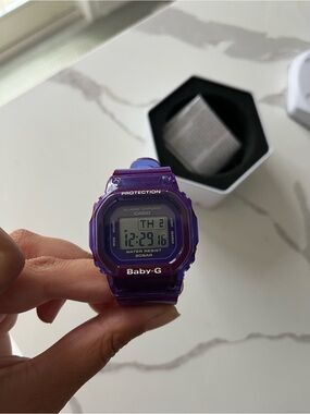 RARE Casio Baby-G Purple Watch
